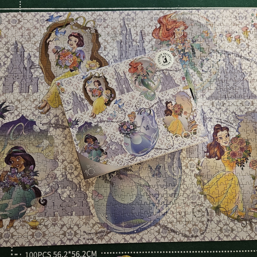 Ceaco Platinum Princesses puzzle